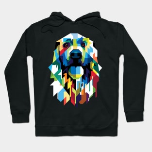 colorfull dog Hoodie